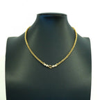 Dior Necklace CD Logo Gold Plated Rhinestone — view 5
