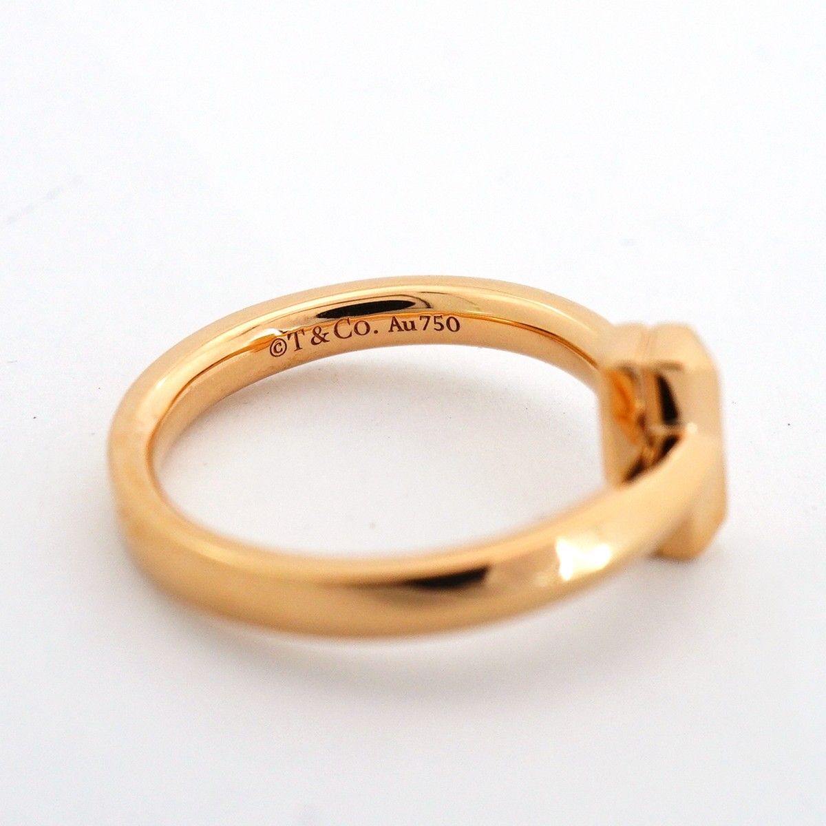 Tiffany & Co Ring T One 18k Pink Gold — view 4