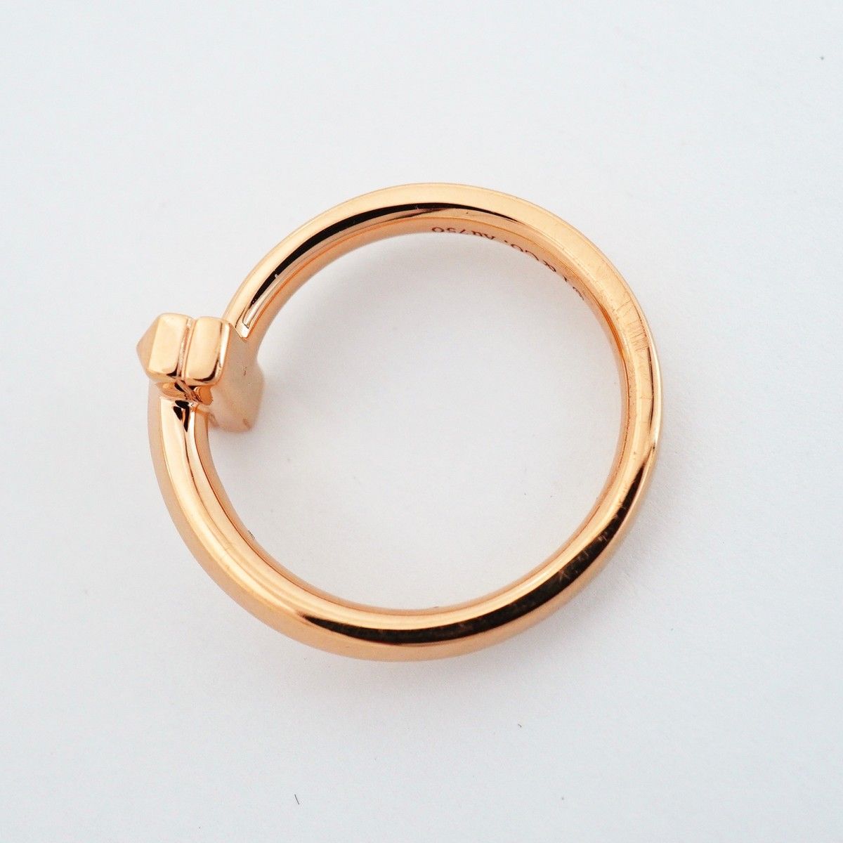 Tiffany & Co Ring T One 18k Pink Gold — view 8
