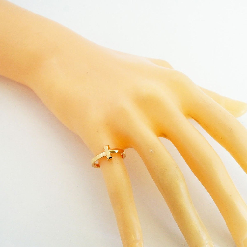 Tiffany & Co Ring T One 18k Pink Gold — view 6