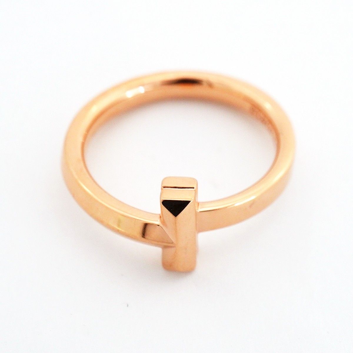 Tiffany & Co Ring T One 18k Pink Gold — view 3
