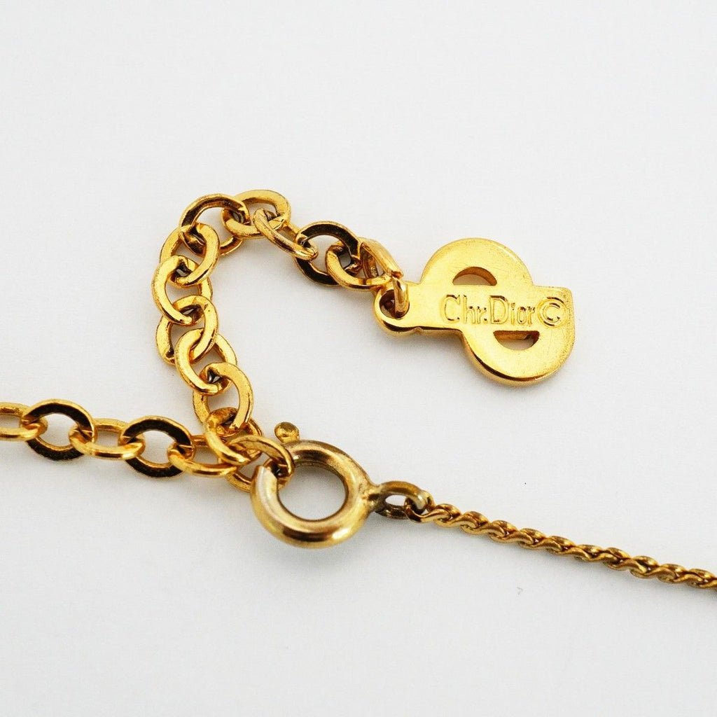 Dior Necklace CD Logo Gold Plated — view 4