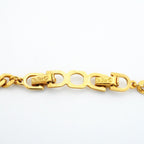Dior Necklace CD Logo Gold Plated Rhinestone — view 4