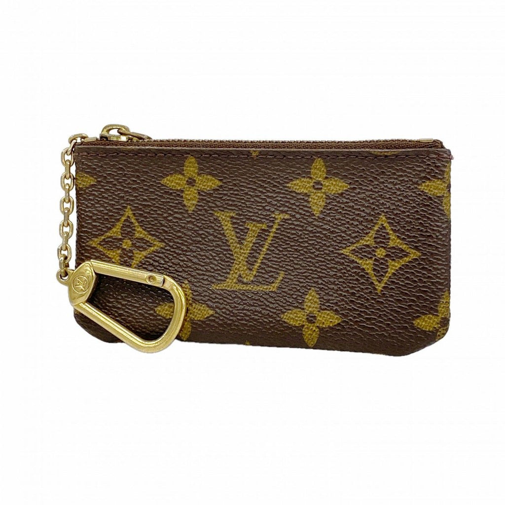 Louis Vuitton Coin Case Monogram Pochette Cles Brown