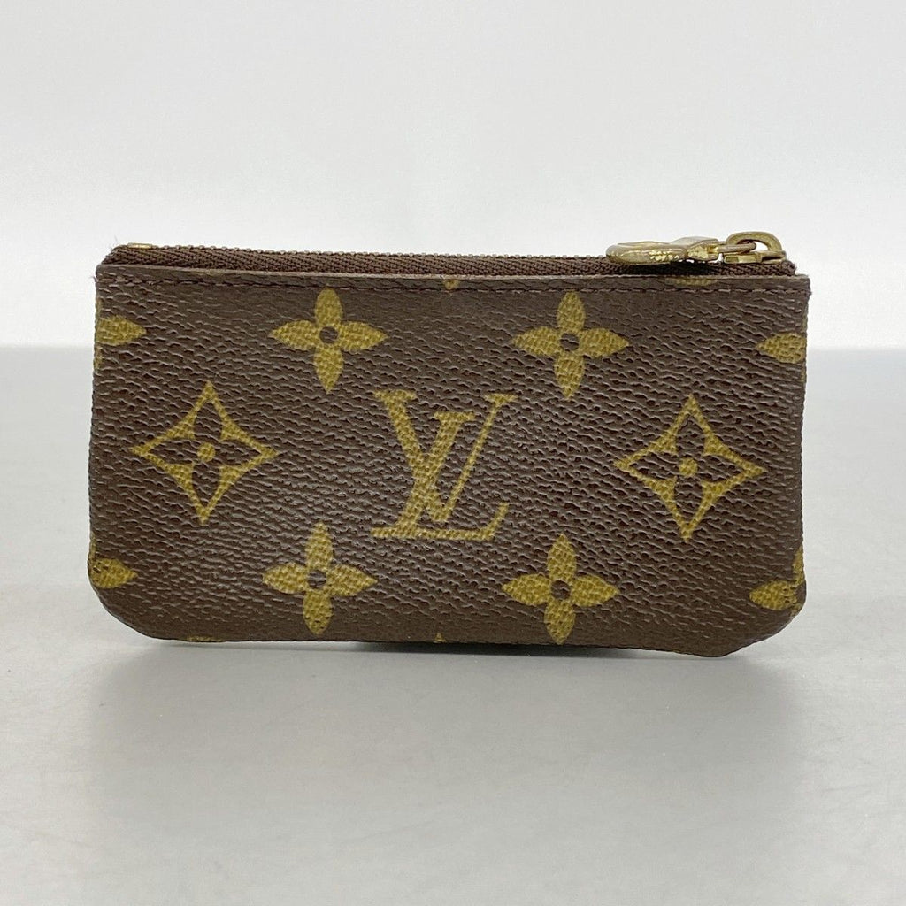 Louis Vuitton Coin Case Monogram Pochette Cles Brown — view 8