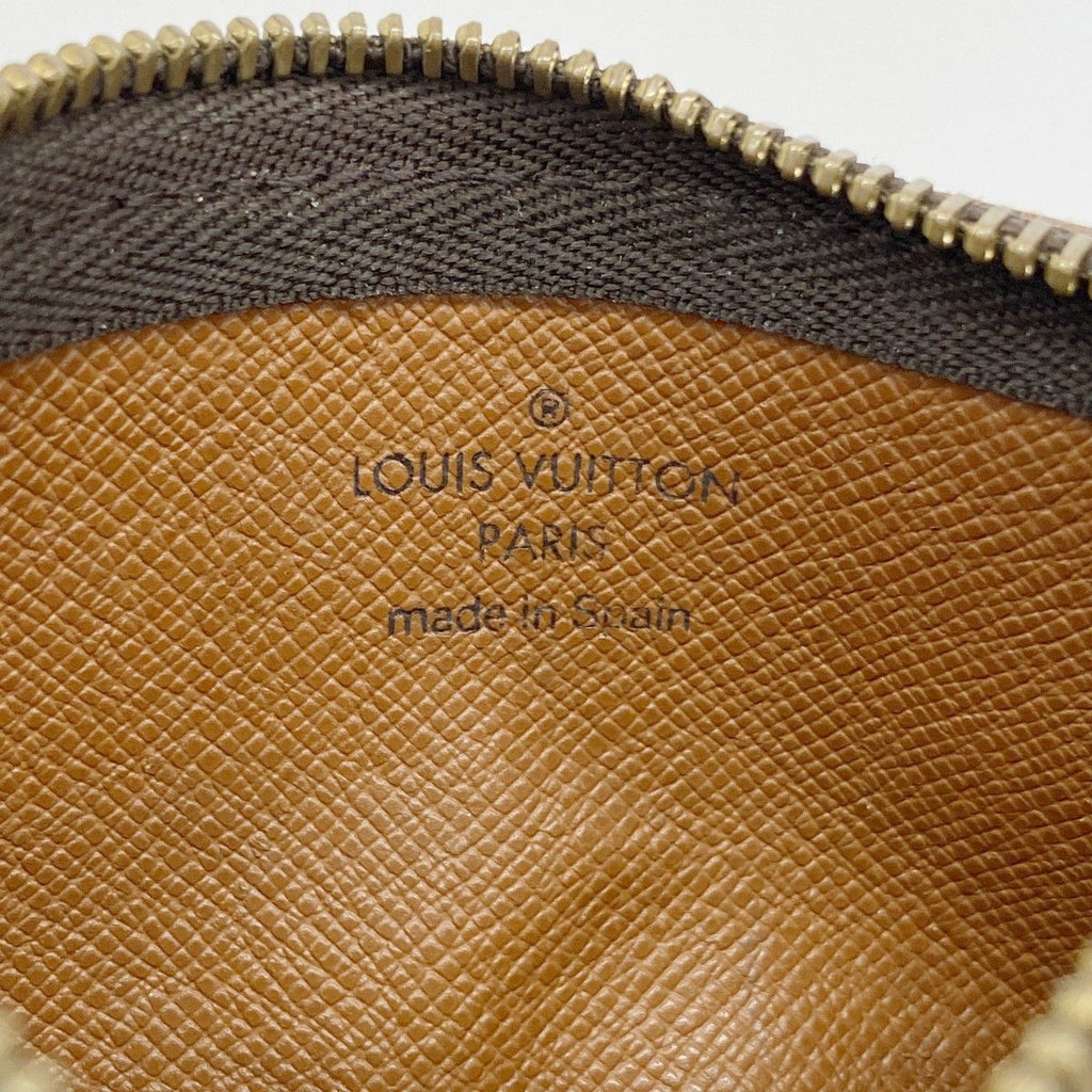 Louis Vuitton Coin Case Monogram Pochette Cles Brown — view 4
