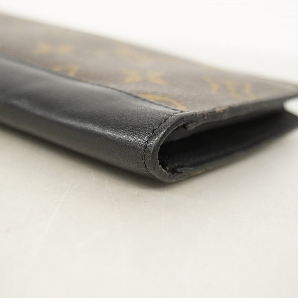 Louis Vuitton Wallet Monogram Macassar Portofoy Utah Non Brown — view 5