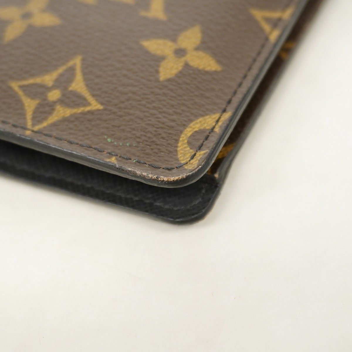 Louis Vuitton Wallet Monogram Macassar Portofoy Utah Non Brown — view 6