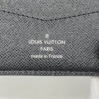 Louis Vuitton Billfold Damier Graphite Portefeuille Calf Black Wallet — view 4