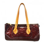 Louis Vuitton Shoulder Bag Vernis Rosewood Avenue Amarante