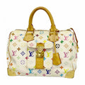 Louis Vuitton Handbag Monogram Multicolor Speedy 30 Blanc