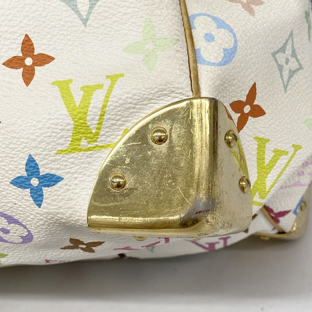 Louis Vuitton Handbag Monogram Multicolor Speedy 30 Blanc — view 7