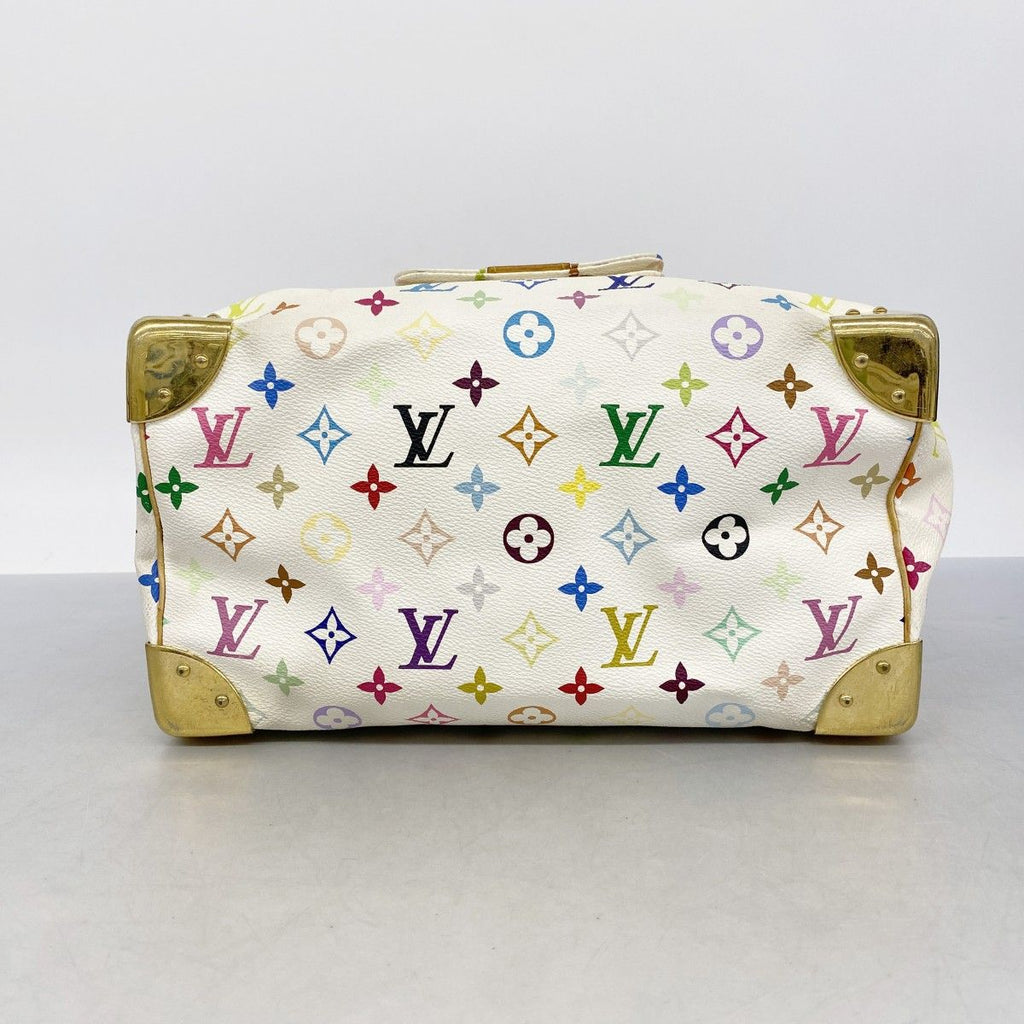 Louis Vuitton Handbag Monogram Multicolor Speedy 30 Blanc — view 3