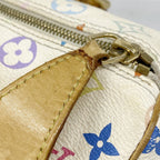 Louis Vuitton Handbag Monogram Multicolor Speedy 30 Blanc — view 6