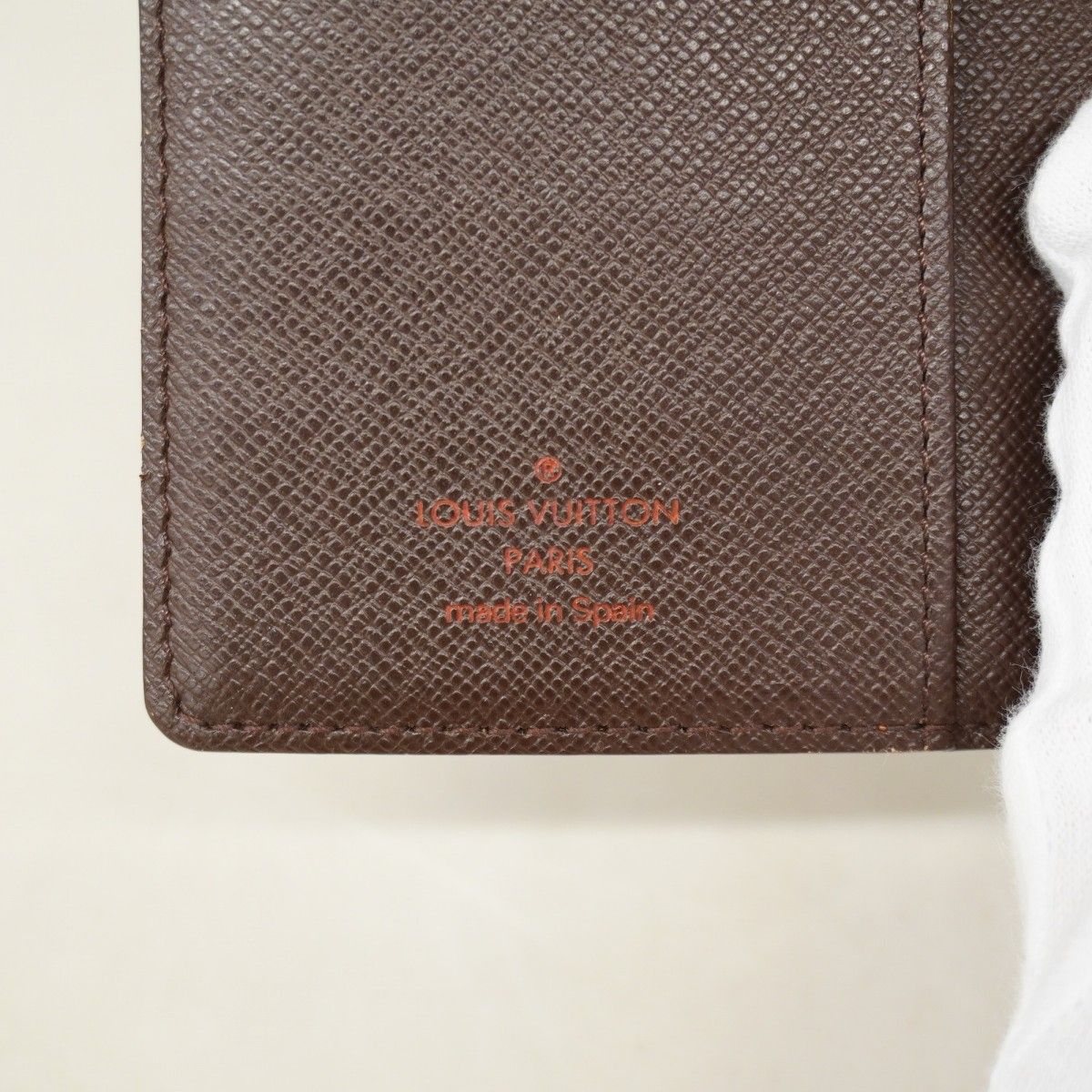 Louis Vuitton Notebook Cover Damier Agenda PM Ebene — view 4
