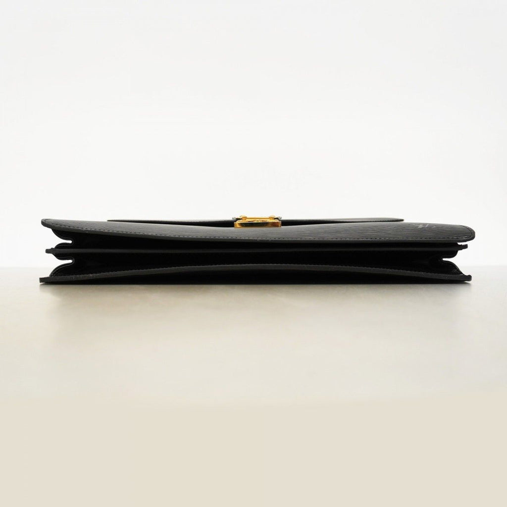 Louis Vuitton Briefcase Epi Serviette Ambassador Noir — view 3