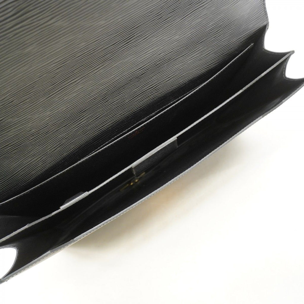 Louis Vuitton Briefcase Epi Serviette Ambassador Noir — view 4