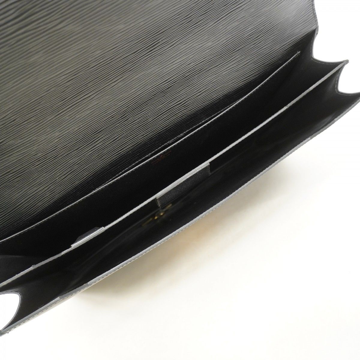 Louis Vuitton Briefcase Epi Serviette Ambassador Noir — view 4
