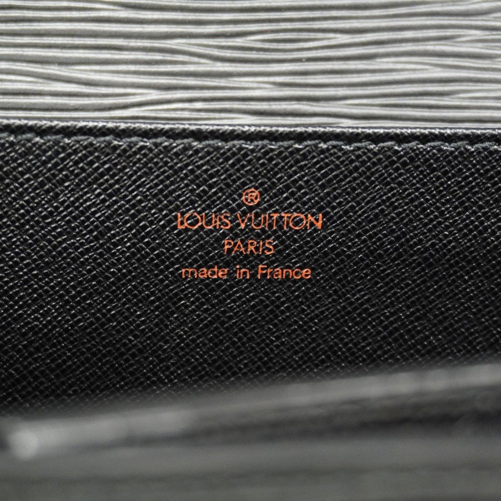 Louis Vuitton Briefcase Epi Serviette Ambassador Noir — view 5
