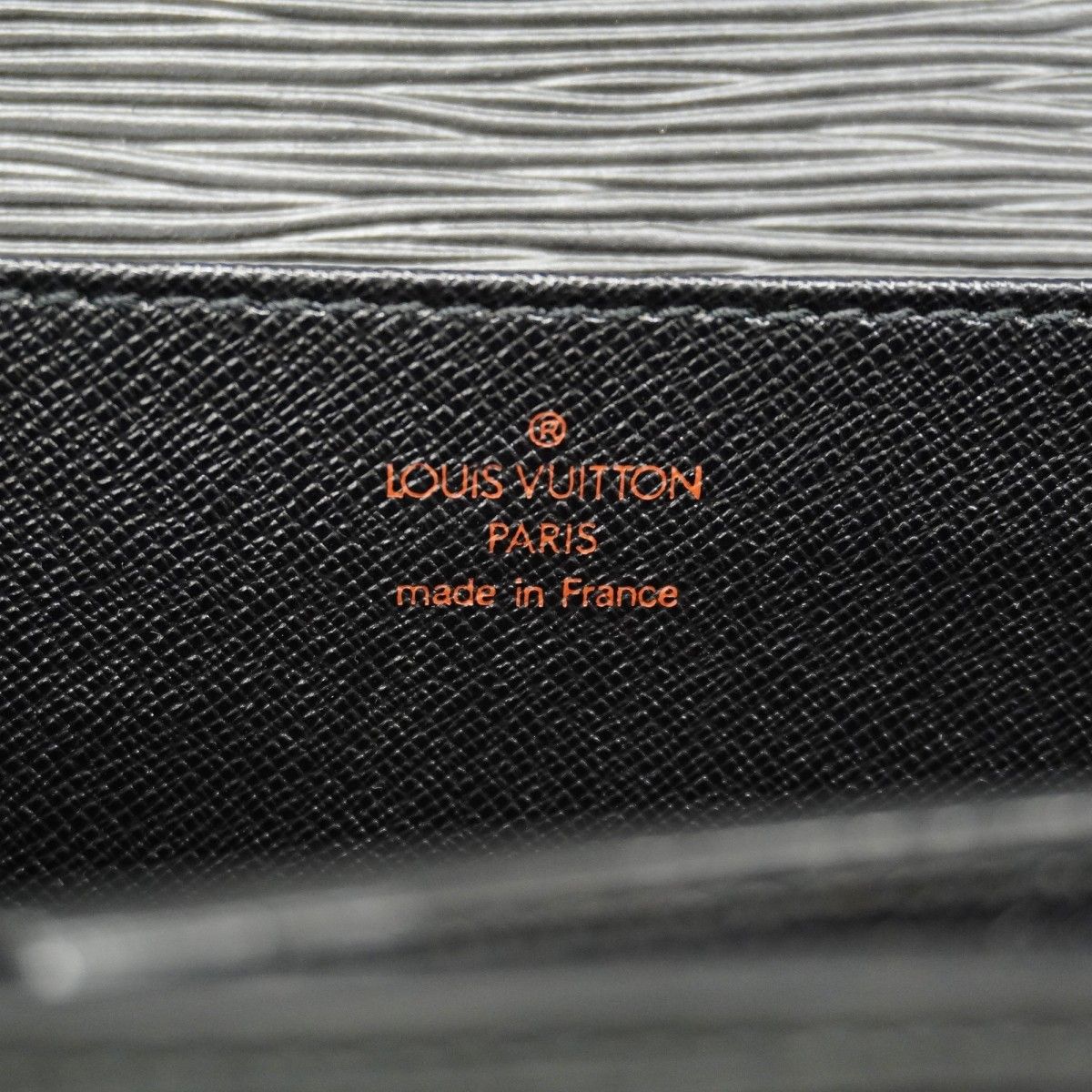 Louis Vuitton Briefcase Epi Serviette Ambassador Noir — view 5