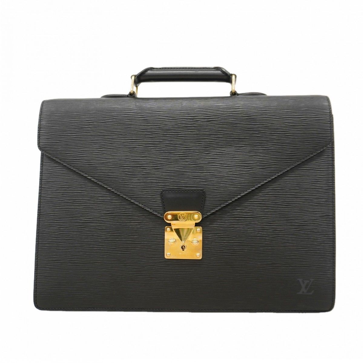 Louis Vuitton Briefcase Epi Serviette Ambassador Noir