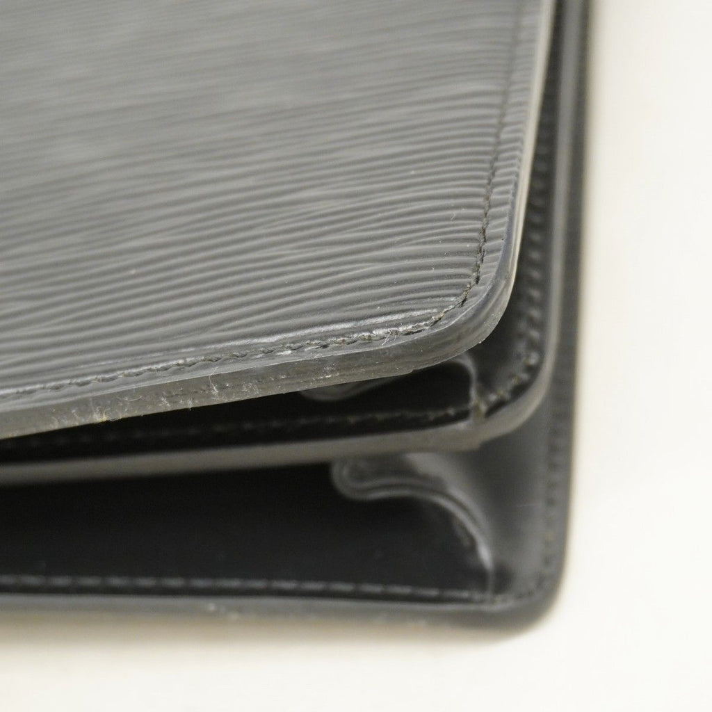 Louis Vuitton Briefcase Epi Serviette Ambassador Noir — view 6