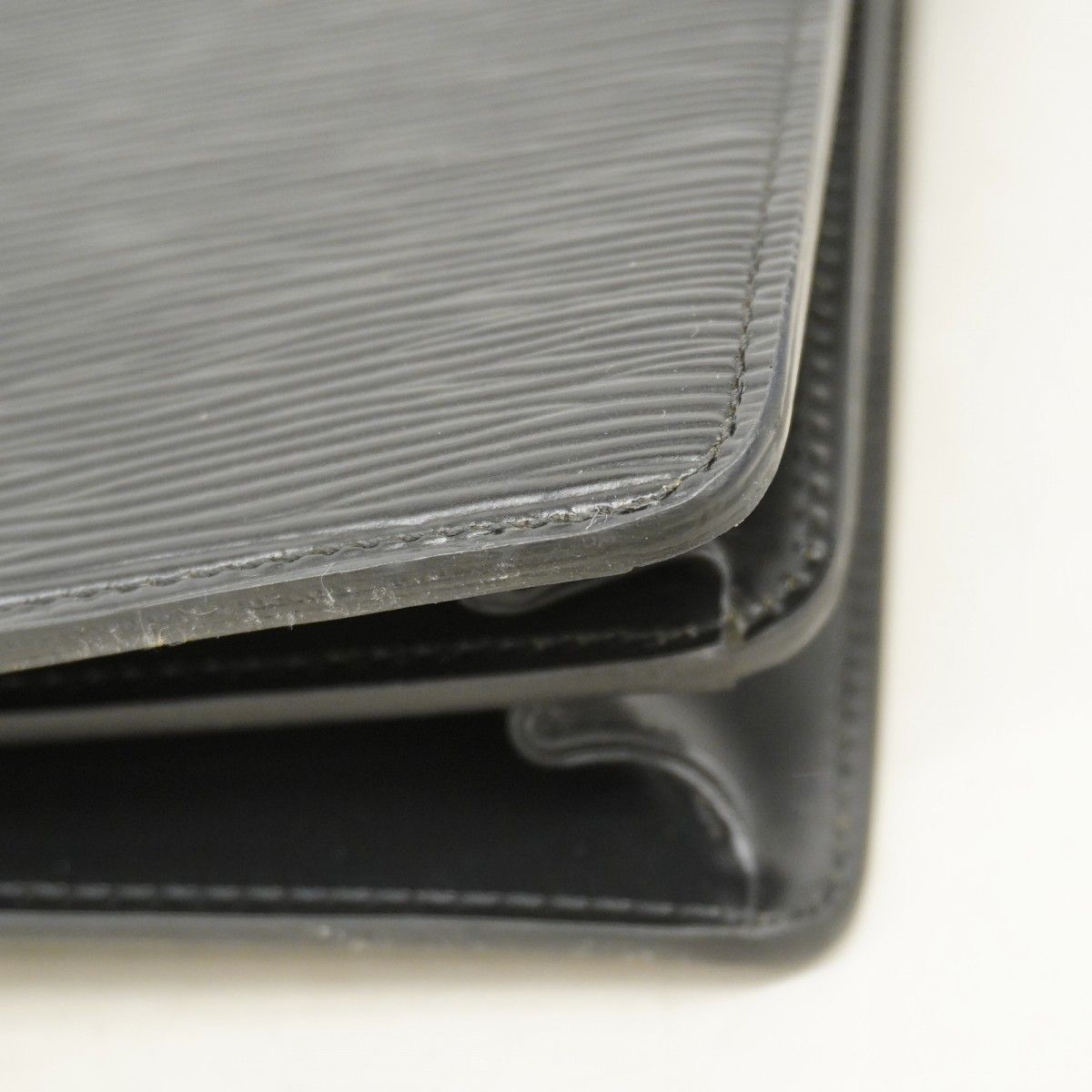 Louis Vuitton Briefcase Epi Serviette Ambassador Noir — view 6