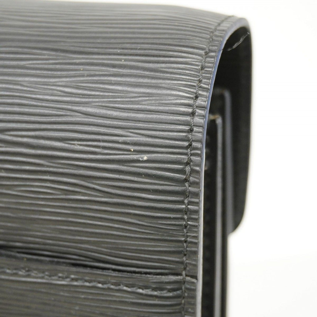 Louis Vuitton Briefcase Epi Serviette Ambassador Noir — view 7