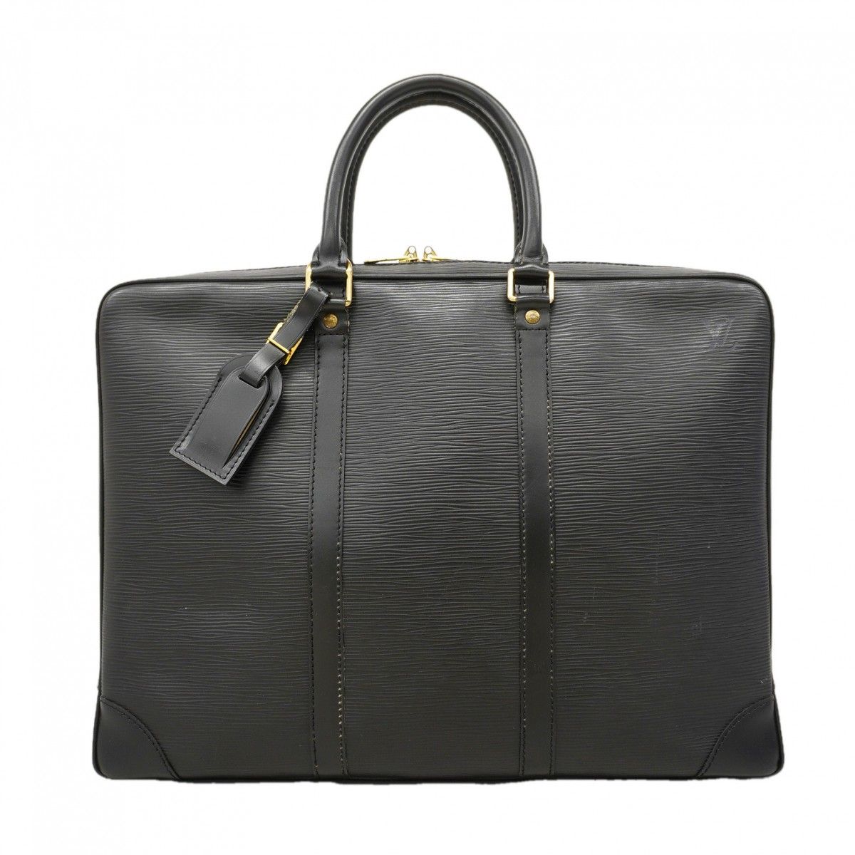 Louis Vuitton Travel Bag Epi Porte Documents Voyage Noir