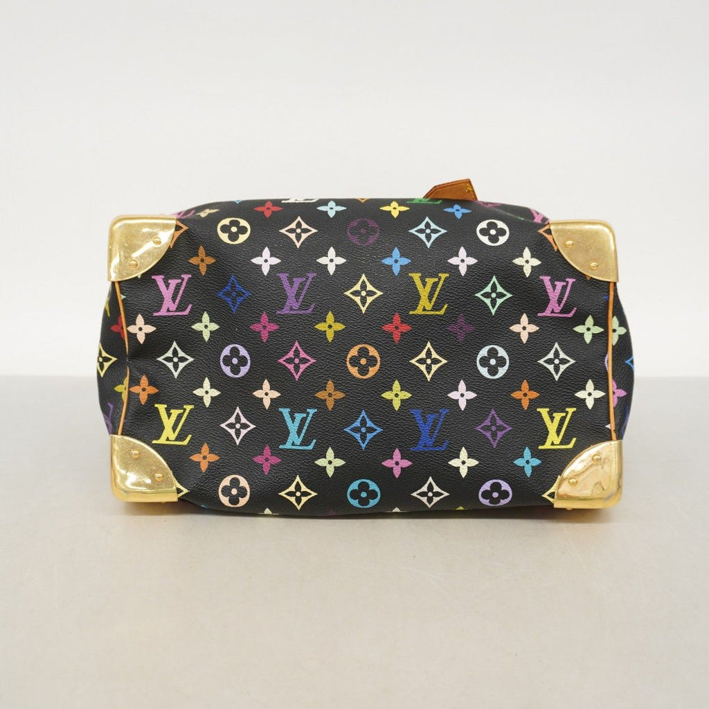 Louis Vuitton Handbag Monogram Multicolor Speedy 30 Noir — view 3