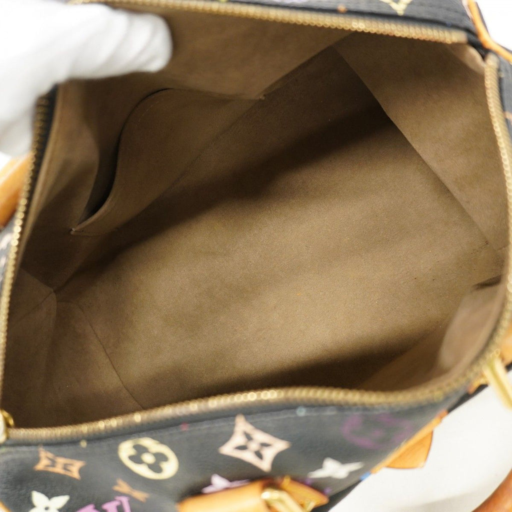 Louis Vuitton Handbag Monogram Multicolor Speedy 30 Noir — view 4