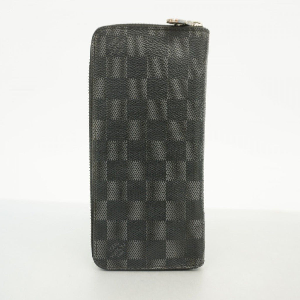 Louis Vuitton Wallet Damier Graphite Zippy Vertical Black — view 6