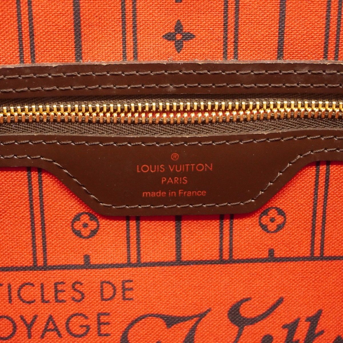 Louis Vuitton Tote Damier Neverfull Ebene — view 5