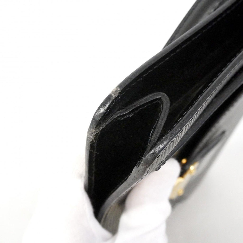 Louis Vuitton Clutch Epi Pochette Series Dragonne Noir — view 7