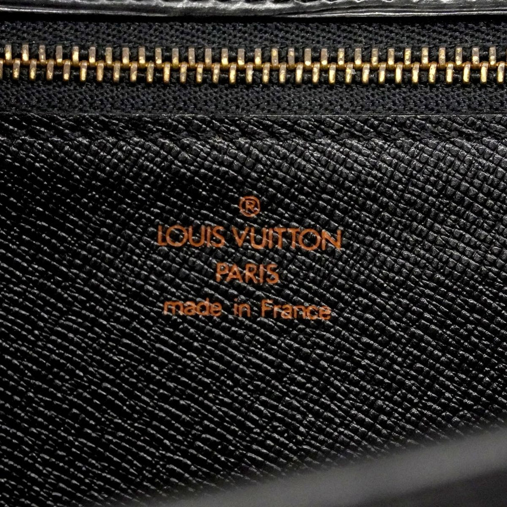 Louis Vuitton Clutch Epi Pochette Series Dragonne Noir — view 5