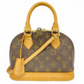 Louis Vuitton Handbag Monogram Alma BB Brown 2-Way