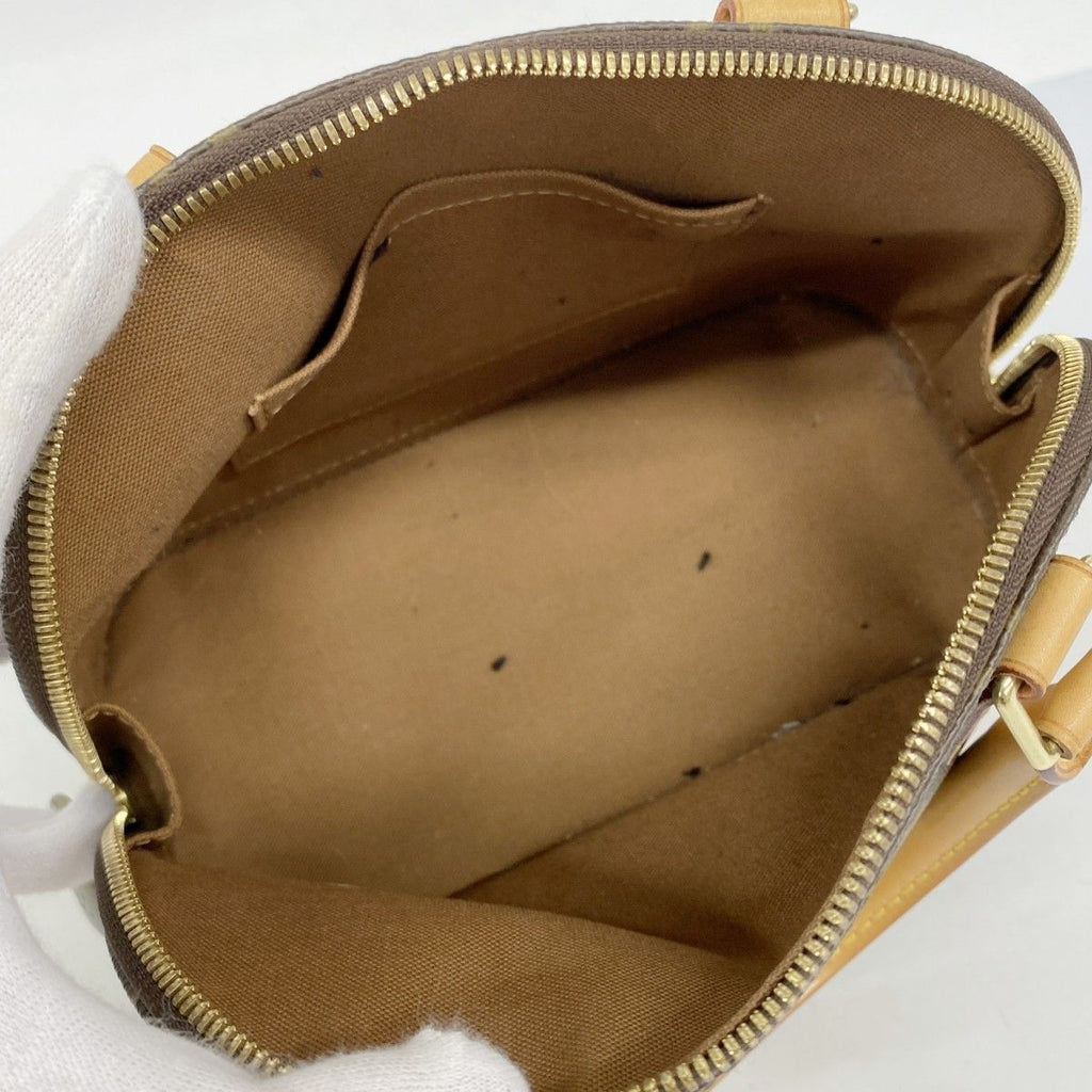 Louis Vuitton Handbag Monogram Alma BB Brown 2-Way — view 4