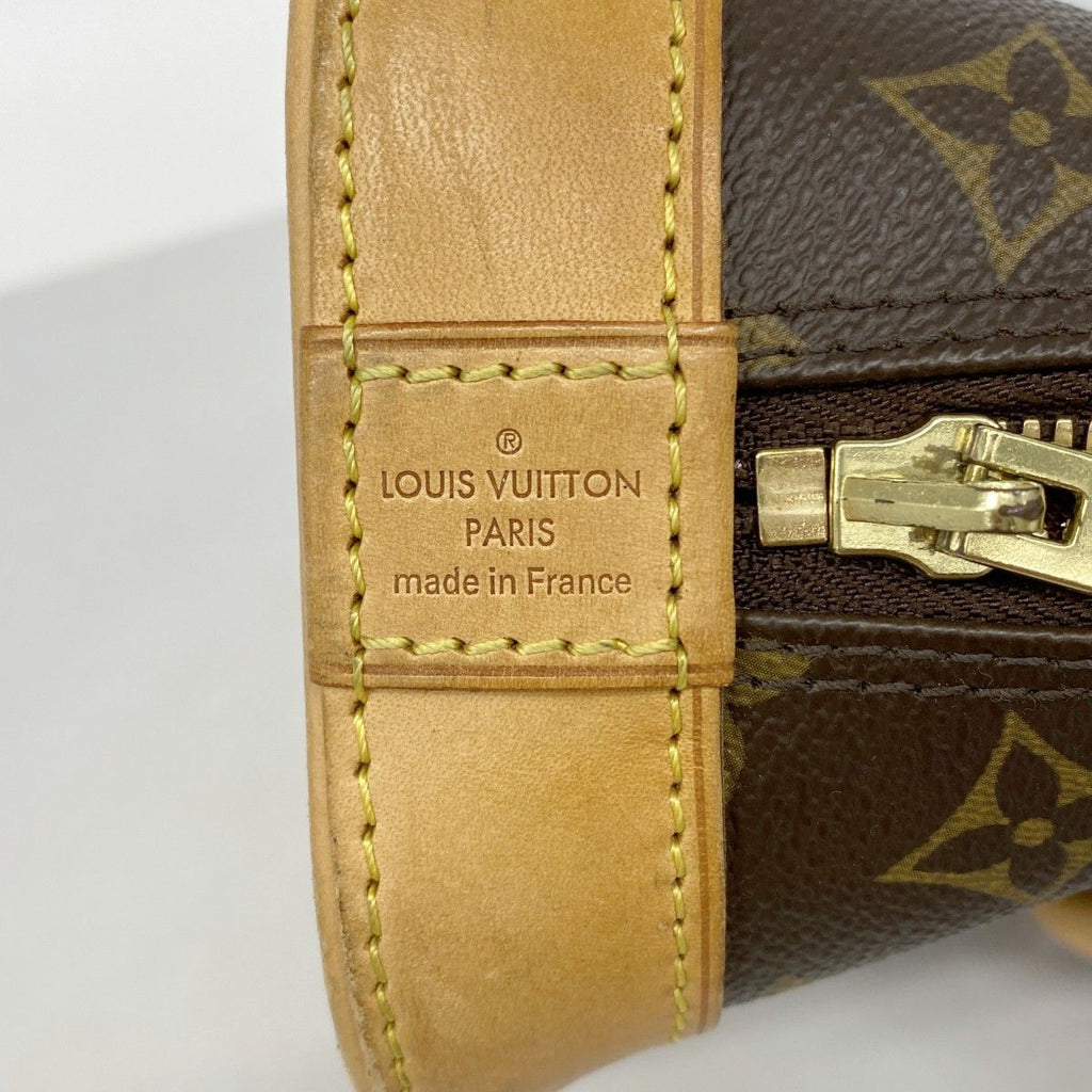 Louis Vuitton Handbag Monogram Alma BB Brown 2-Way — view 5