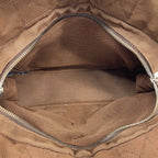 Hermes Tote Her Line PM Canvas Brown Silver — view 4