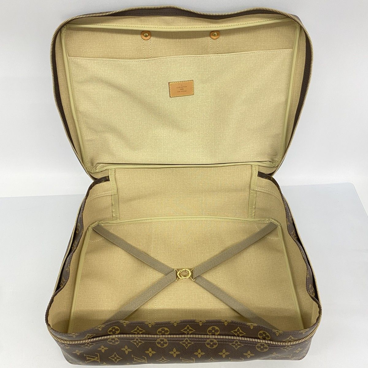 Louis Vuitton Boston Bag Monogram Sirius 45 Brown — view 4