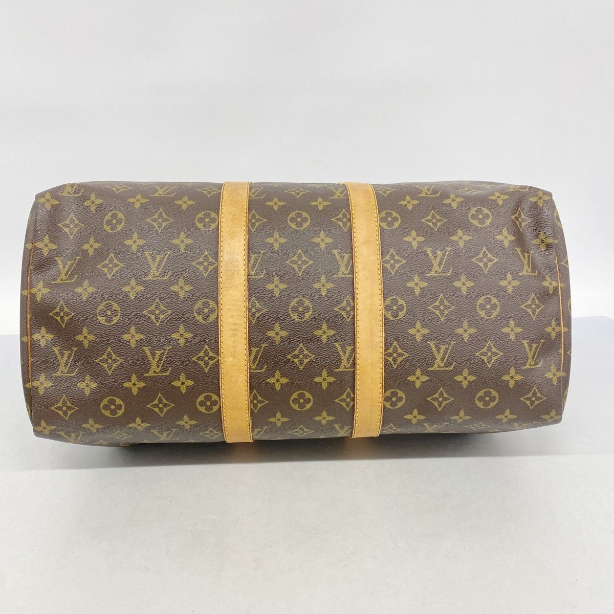 Louis Vuitton Boston Bag Monogram Keepall 45 Brown — view 3