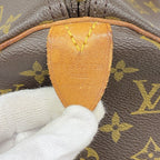 Louis Vuitton Boston Bag Monogram Keepall 45 Brown — view 5
