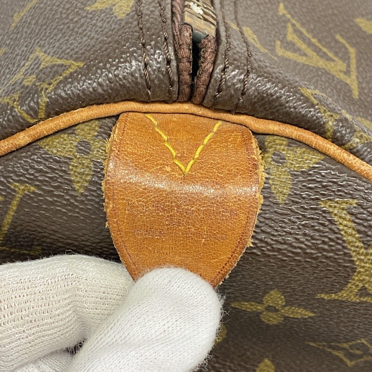 Louis Vuitton Handbag Monogram Speedy 40 Brown — view 5