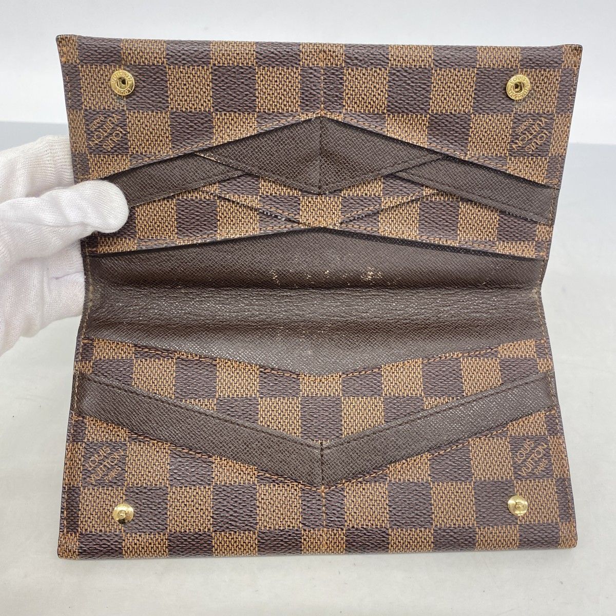 Louis Vuitton Wallet Damier Portefeuille Origamilon Ebene — view 3