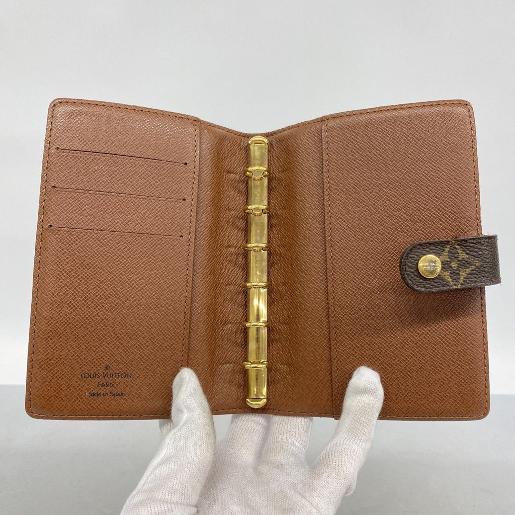 Louis Vuitton Notebook Cover Monogram Agenda PM Brown — view 3