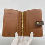 Louis Vuitton Notebook Cover Monogram Agenda PM Brown — view 3