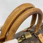Louis Vuitton Boston Bag Monogram Keepall Bandouliere 50 Brown — view 8
