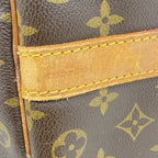 Louis Vuitton Boston Bag Monogram Keepall Bandouliere 50 Brown — view 5