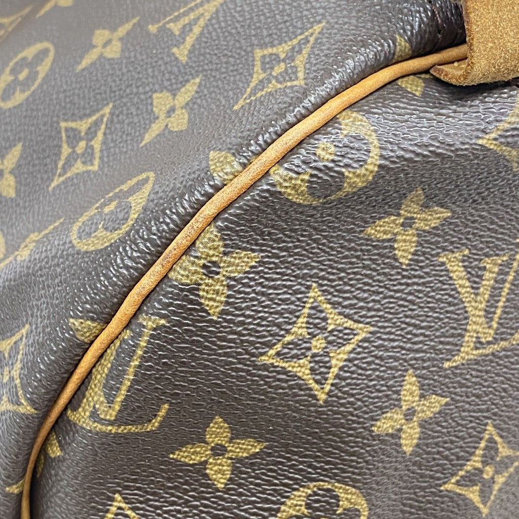 Louis Vuitton Boston Bag Monogram Keepall 50 Brown — view 7