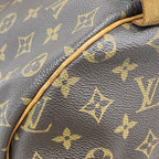 Louis Vuitton Boston Bag Monogram Keepall 50 Brown — view 7